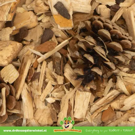 JR Farm Capa superior comestible Bosgevoel para roedores y conejos