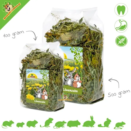 JR Farm Diente de león con caléndula para roedores y conejos