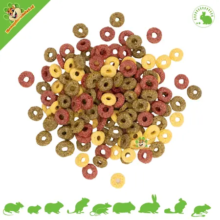 JR Farm Lucerne (Alfalfa) & Corn Rings 200 grams