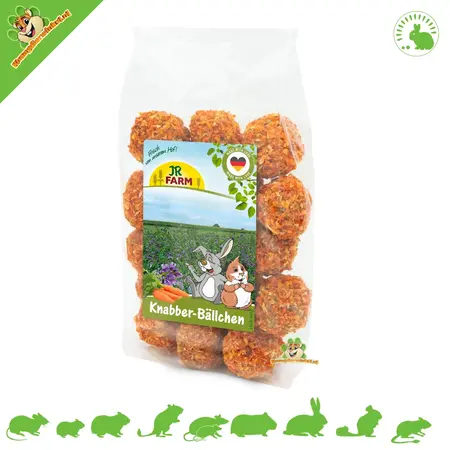 JR Farm Boules de Carottes et Lucerne (Alfalfa) 150 grammes