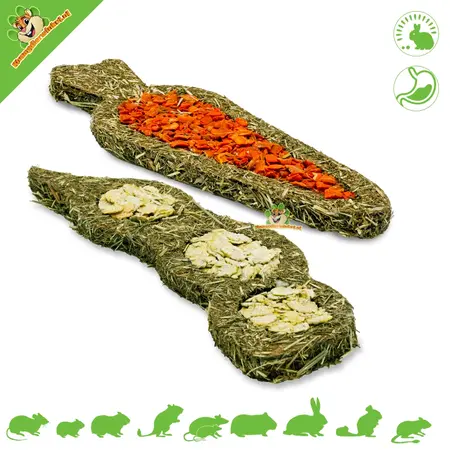 JR Farm ¡Caja de verduras para roedores y conejos!