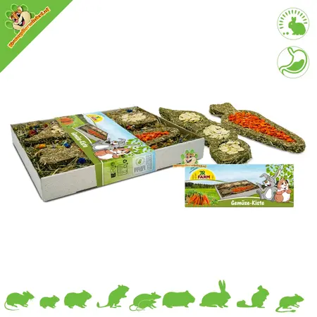 JR Farm Gemüsekiste für Nagetiere & Kaninchen!