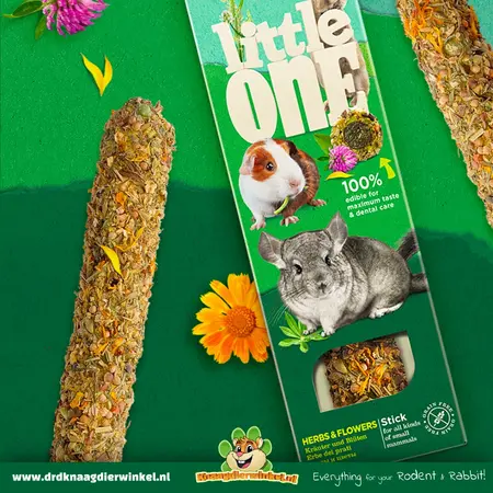 Mealberry Little One Green Valley Pałeczki bez zbóż dla gryzoni i królików