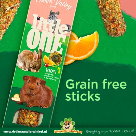 Mealberry Little One Green Valley Pałeczki bez zbóż dla gryzoni i królików
