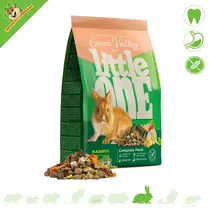 Little One Green Valley Rabbit Food Grain Free 750 grams