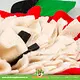 Snuffle Mat Apple 32 cm made of Soft Fleece for Rodents & Rabbits!