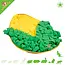 Snuffle mat corn 32 cm for rodents and rabbits made of soft fleece