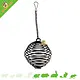 Spiral-Shaped Rodent Snack Ball Black 8.5 cm