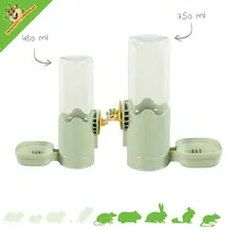 Botella de agua ergonómica y acogedora para roedores