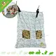 Zolux Bolsa para heno Zolux verde de 29 cm: bolsa higiénica y práctica para conejos y roedores.
