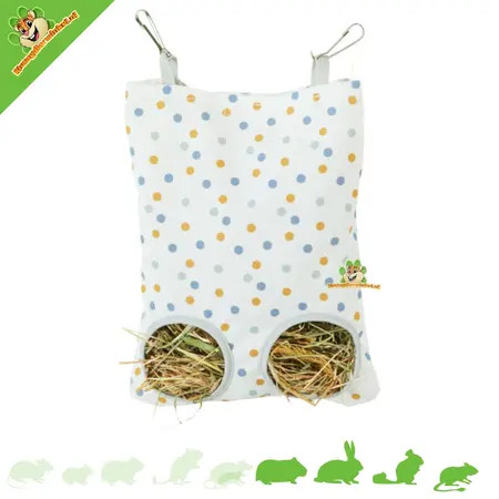 Zolux Support pour sacs à foin multicolore 18 x 24 cm pour lapins et cochons d'Inde