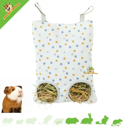 Zolux Support pour sacs à foin multicolore 18 x 24 cm pour lapins et cochons d'Inde