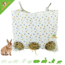 Zolux - Rejilla para bolsas de heno multicolor, 3 aberturas, 26 x 24 cm