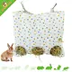 Zolux Bolsa para heno Zolux multicolor 26 x 24 cm – Bolsa grande para heno con 3 aberturas