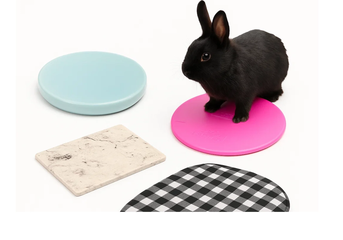 Productos de verano y opciones de enfriamiento para cobaya y conejo