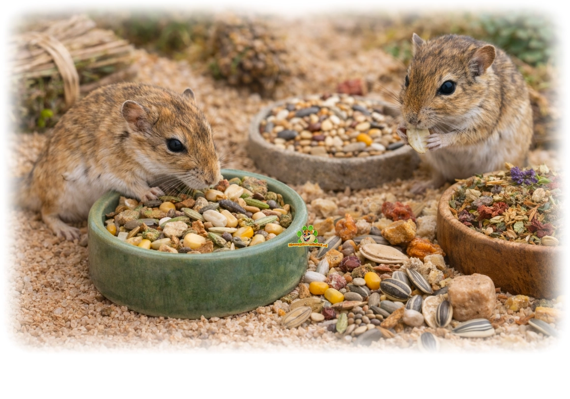 Gerbil food selection guide