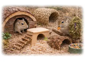 Gerbil furnishing & enrichment selection guide