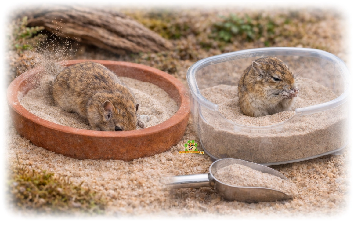 Gerbil sand bath and sandbox selection guide