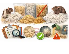 Guide de choix de la litière pour rats