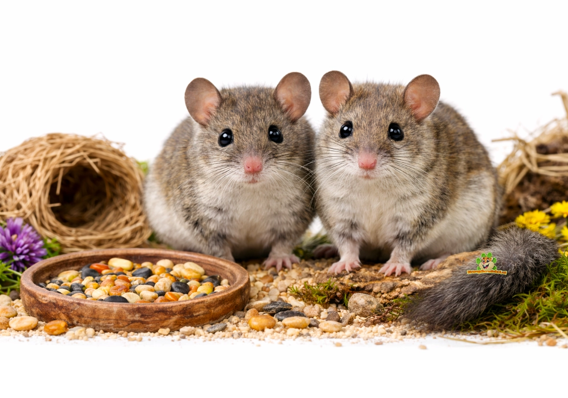 Siebenschläfer als Haustier: Informationen über die Siebenschläfer (Glis glis).