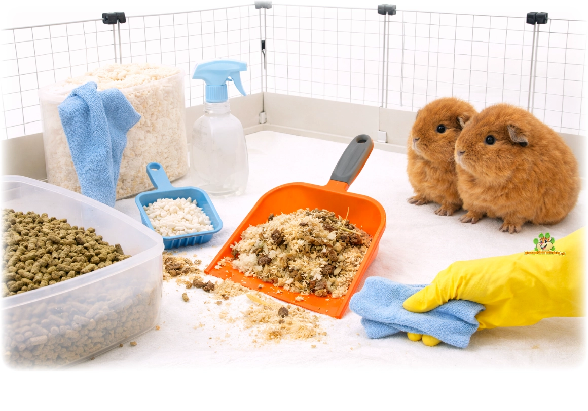 Comment nettoyer une cage à cochon d'Inde