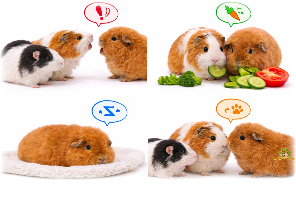 caviataal wat cavia's zeggen en welke geluiden ze maken