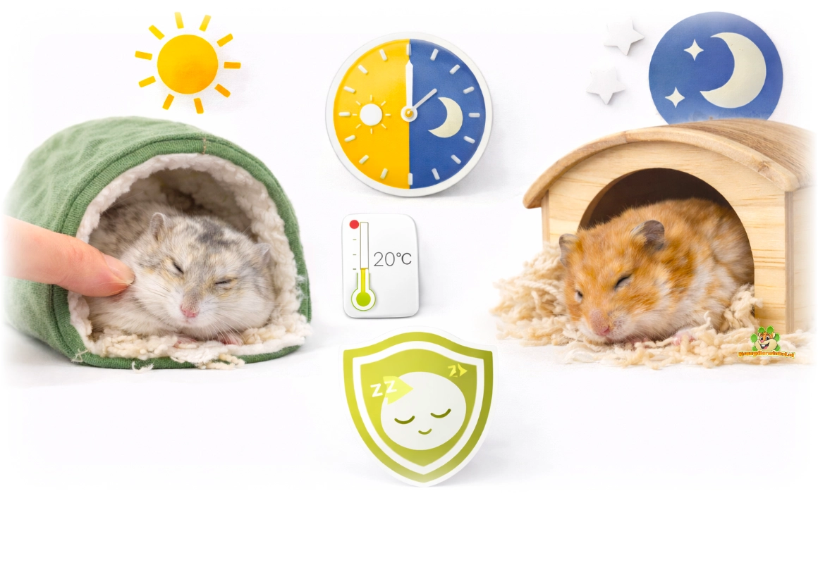 Hamster slapen: dag-nachtritme begrijpen