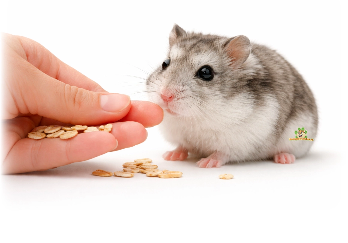 Apprivoiser un hamster nain russe (Phodopus sungorus)