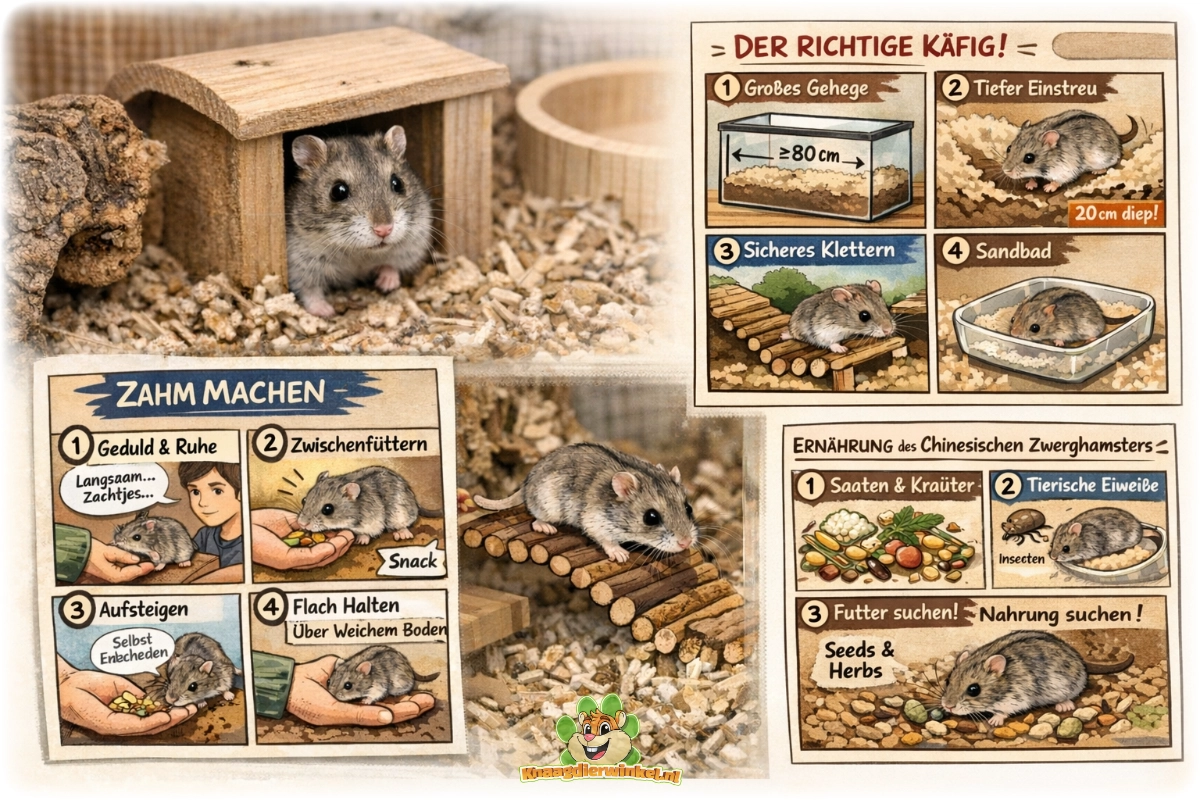 Informationsblatt zum Chinesischen Zwerghamster