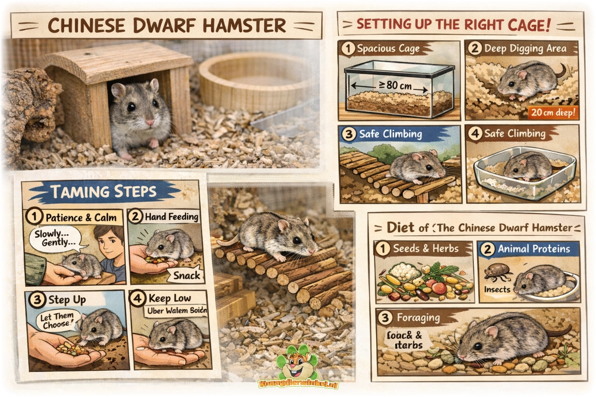 Chinese dwarf hamster information sheet