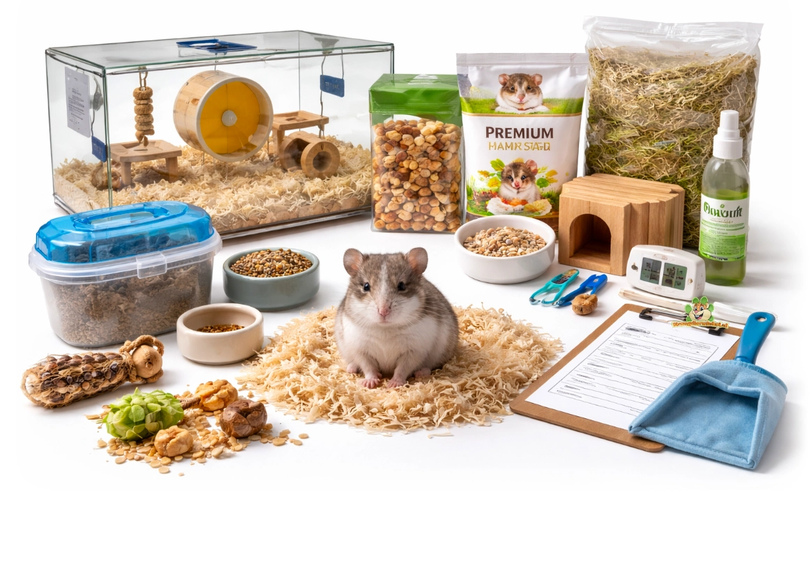 chinese dwerghamster– voorbereiding op aanschaf