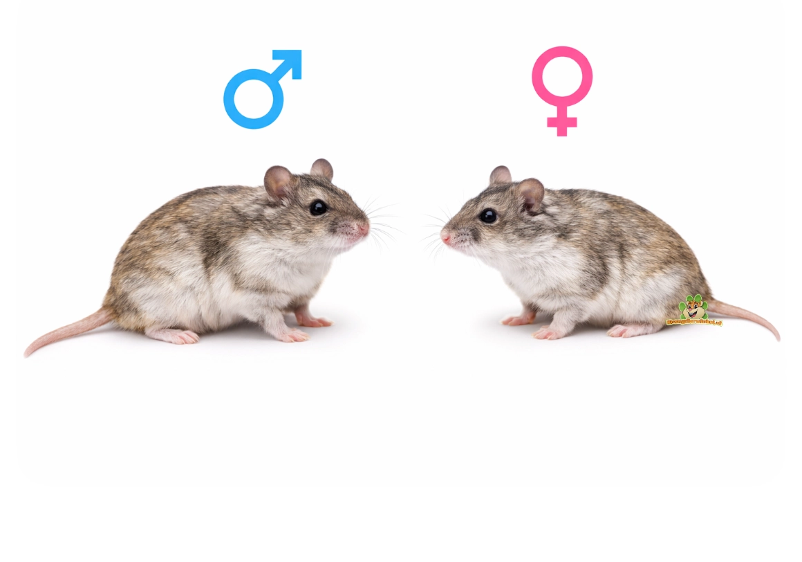 Chinese dwerghamster geslacht herkennen – mannetje of vrouwtje