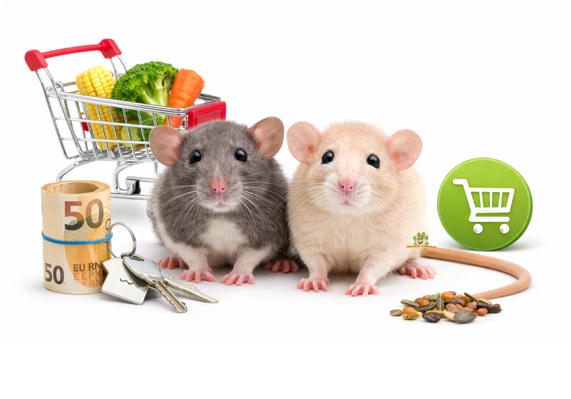 Voorbeeld van een geschikt verblijf voor (dwerg)ratten