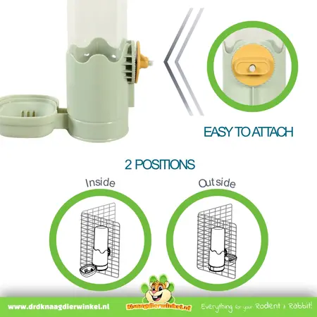 Zolux COSY Wasserspender für Nagetiere – ergonomisch, langlebig und tierfreundlich