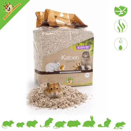 Esve Cotton Ground Covering – dust-free and extra absorbent