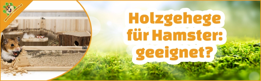 Holzgehege für Hamster: geeignet?