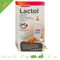 Set de alimentación Lactol: biberón y tetinas