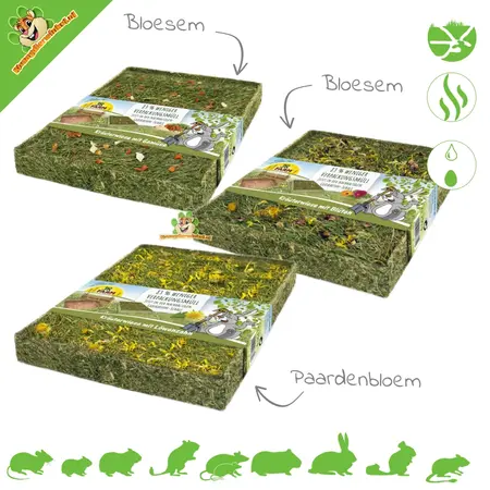 JR Farm Futterwiese Kräuterwiese für Nagetiere und Kaninchen