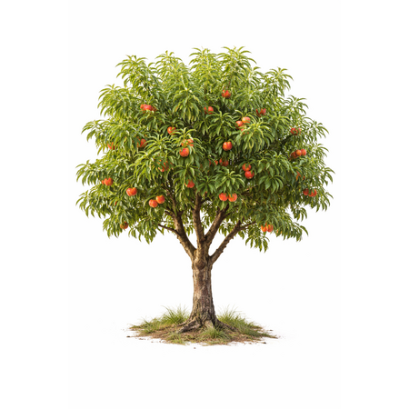 Knaagdier Kruidenier Dried Peach Leaves