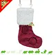 Kerstsok Hooizak voor Knaagdieren (13×20 cm) rood/wit