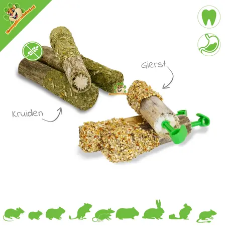 JR Farm Tiges de tournesol aux herbes ou millet