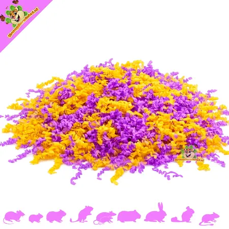 Knaagdierwinkel® Knisterndes Nistmaterial für Nagetiere und Kaninchen