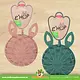 Zolux Ehop Hay Rack Rabbit (pink or green) – metal hay rack with hook