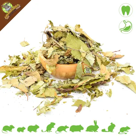 Knaagdier Kruidenier Feuilles de cerisier séchées à gros grains pour rongeurs et lapins !