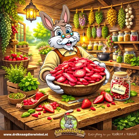 Knaagdier Kruidenier Gedroogde Aardbeien