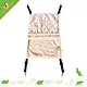 Plush Hanging Bag Beige Grey for Mice, Rats and Ferrets