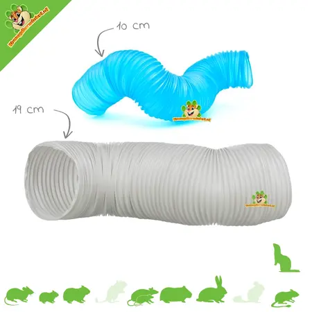 Trixie Flexibler Spieltunnel für Nagetiere und Frettchen