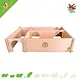 Getzoo Maison à plusieurs compartiments Zany de 44,5 cm pour hamster, gerbille et souris