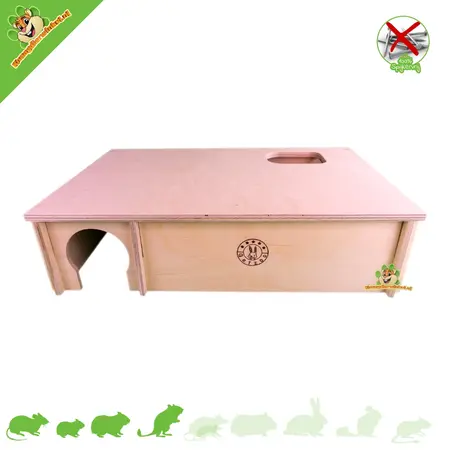 Getzoo Zany multi-chamber house 44.5 cm for hamster, gerbil & mouse