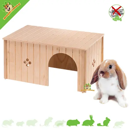 Ferplast Konijnenhuis SIN Maxi 52 cm